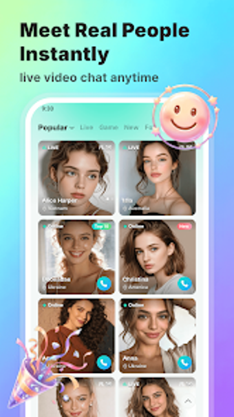 Image 0 for Yomet - video chat match