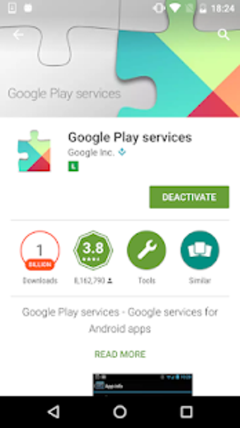 Image 1 for Play Services Information…