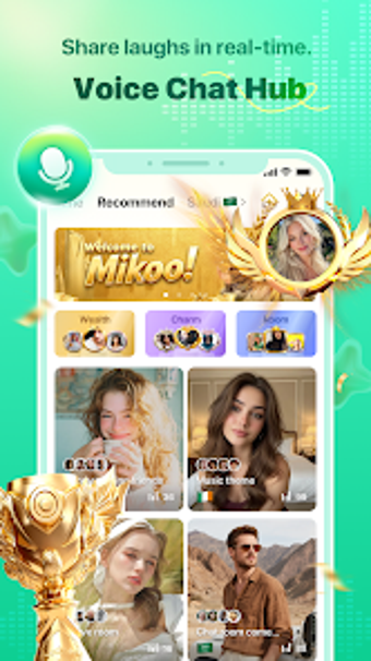 Image 0 for Mikoo - Voice Chat  Play …