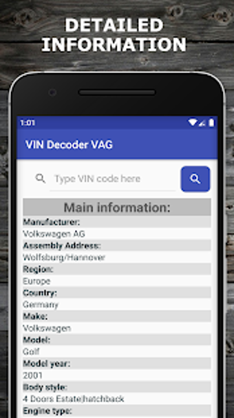 Imagen 2 para VIN Decoder VAG