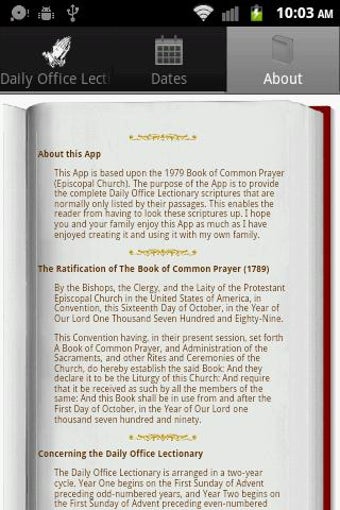 Imagen 0 para Daily Office Lectionary