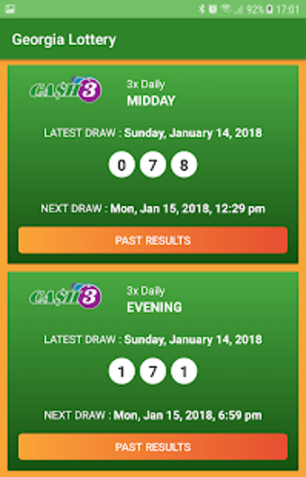 Image 2 for Georgia Lottery Results