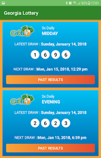 Image 3 for Georgia Lottery Results