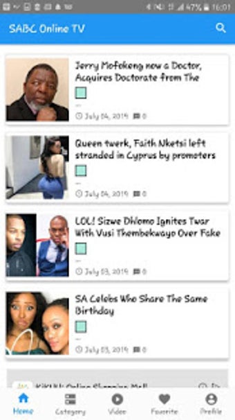 Image 0 for SABC NEWS   24/7