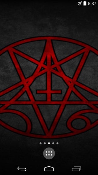Imagen 1 para Pentagram Live Wallpaper