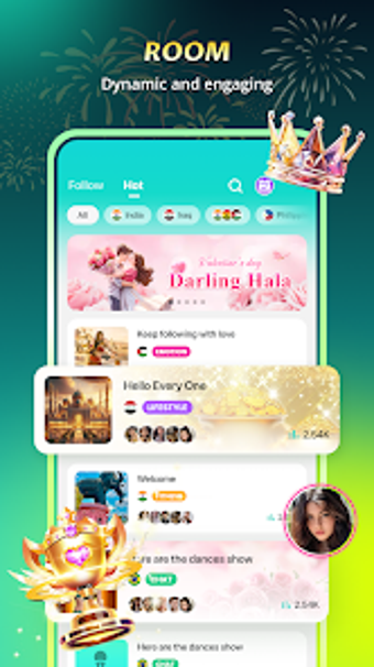 Image 0 for Hala Voice Chat Community
