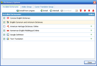 Imagen 2 para Lingoes Translator