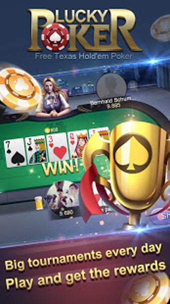 Image 1 for Lucky Poker - Free Texas …