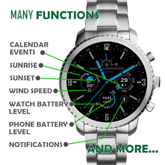 Image 2 for Marine Commander Watch fa…