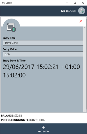Image 2 for My Ledger for Windows 10