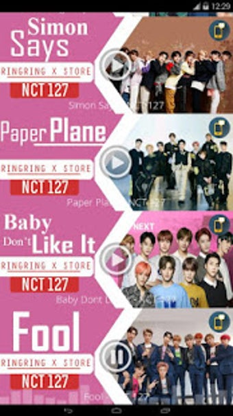 Image 2 for NCT 127 - Ringtones Korea