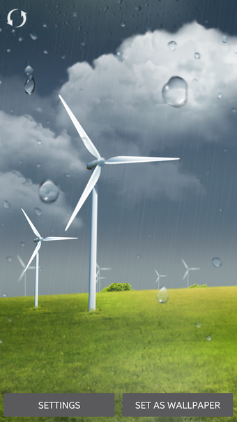 Imagen 2 para Weather wallpaper HD
