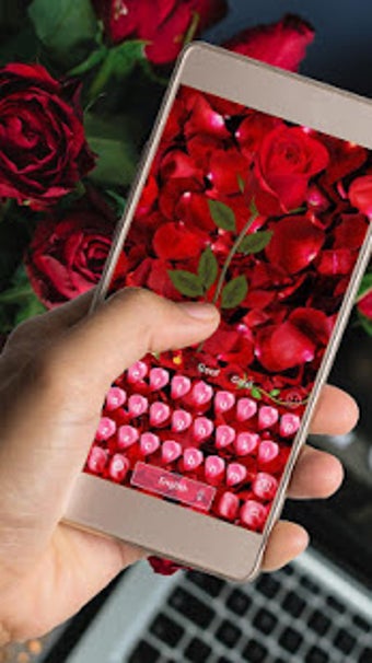 Image 1 for Rose petal keyboard