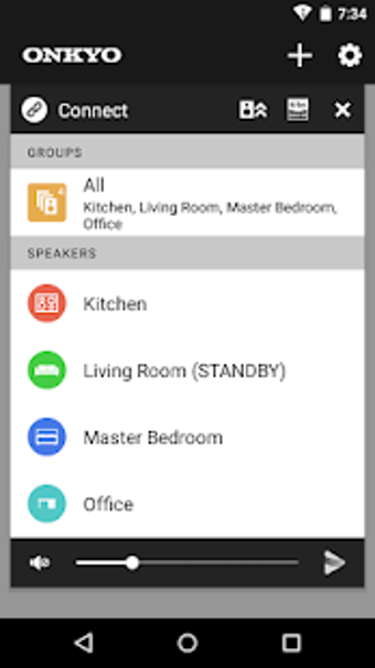Image 2 for Onkyo Music Control App
