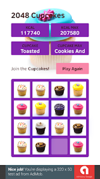 Imagen 2 para 2048 Cupcakes