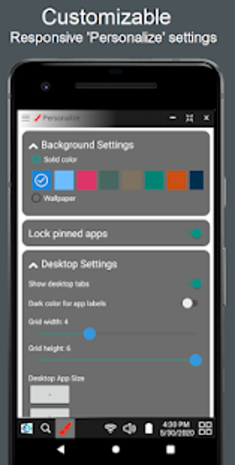 Imagen 2 para Win-X Launcher (No ads)