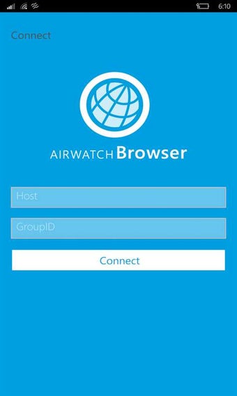 Imagen 0 para AirWatch Browser for Wind…