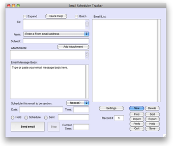 Image 0 for Email Scheduler Tracker f…