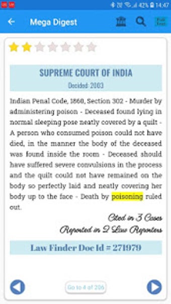 Imagen 2 para Mega Digest of Indian Law