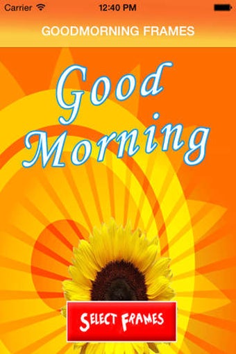 Image 0 for Good Morning Photo Frames