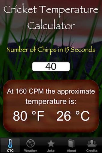 Image 1 for Cricket Temp