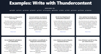 Imagen 0 para Thundercontent