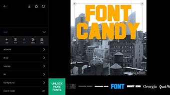 Imagen 0 para Font Candy - Typography P…