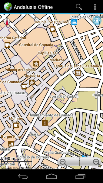 Imagen 0 para Offline Map Andalusia, Sp…