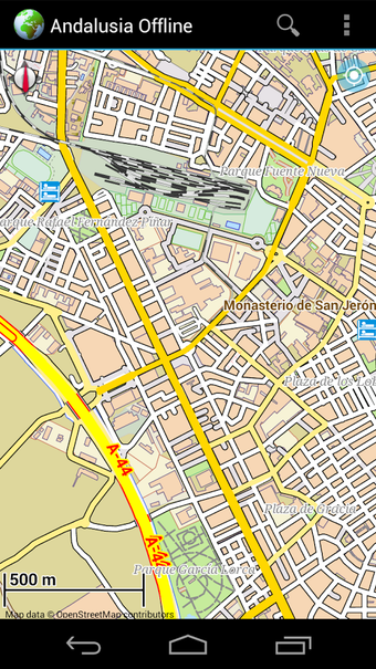 Imagen 1 para Offline Map Andalusia, Sp…
