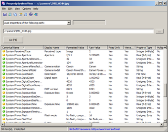 Image 0 for PropertySystemView