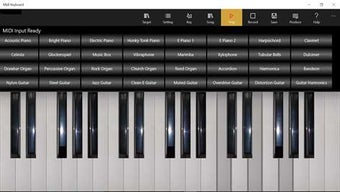 Imagen 2 para MIDI Keyboard for Windows…