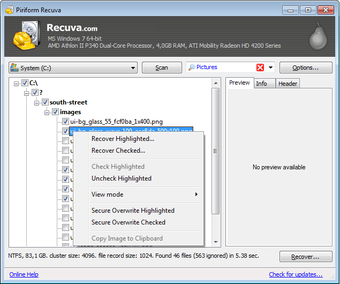 Image 3 for Recuva