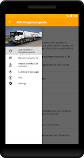 Image 1 for ADR Dangerous goods
