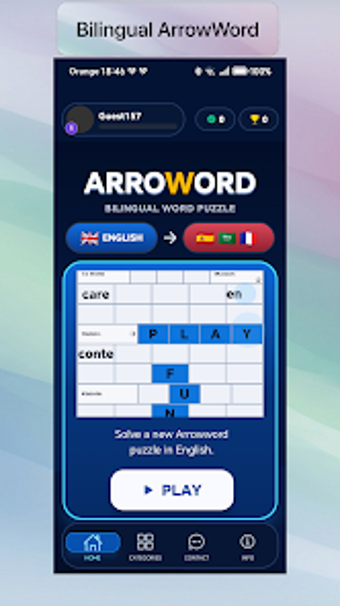 Image 0 for Arrowword: Bilingual Cros…