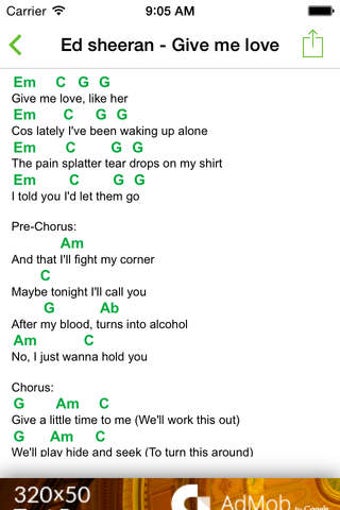 Imagen 0 para Guitar chords and tabs