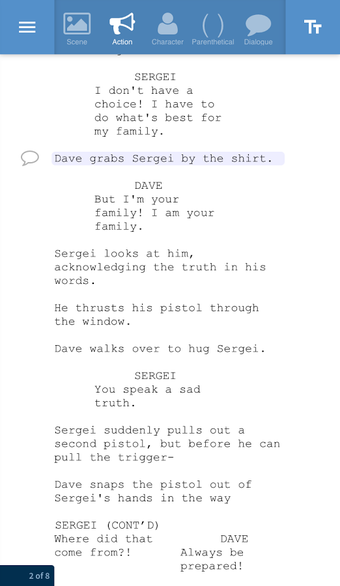 Image 3 for WriterDuet