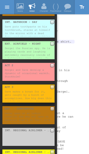 Image 1 for WriterDuet