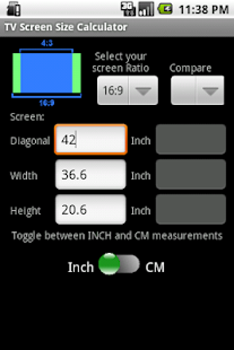 Image 2 for TV Screen Size Calculator