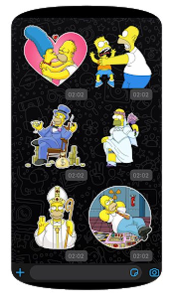 Image 1 for WAstickerApps Simpson Car…