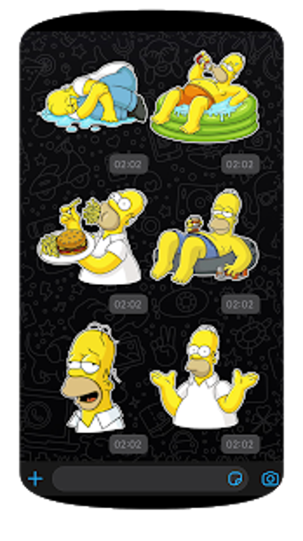 Image 3 for WAstickerApps Simpson Car…