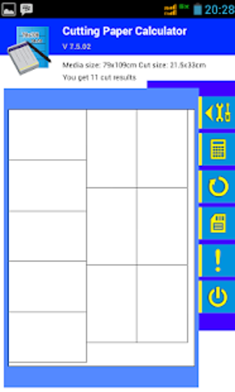 Image 2 for Cutting Paper Calculator