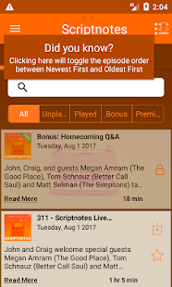 Image 1 for Scriptnotes