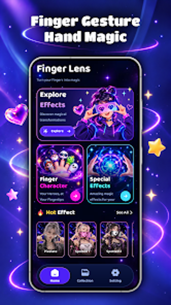 Imagen 0 para Finger Gesture: Hand Magi…