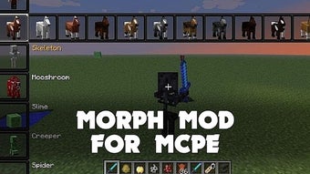 Imagen 0 para Morph Mod for Minecraft P…