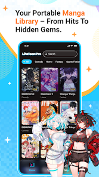 Imagen 0 para QToonLite: Comics  Manga