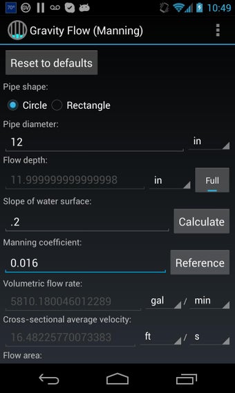 Imagen 1 para Water Project Calculator