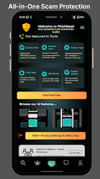 Image 0 for Phishbowl: AI Scam Detect…
