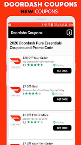 Image 0 for Coupons For Doordash - NE…