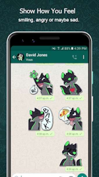Imagen 1 para Wolf Stickers For Whatsap…