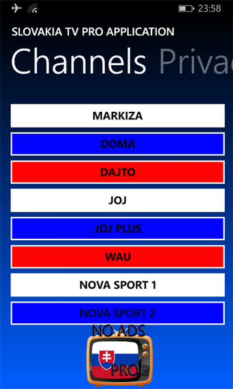 Image 2 for Slovakia TV PRO for Windo…